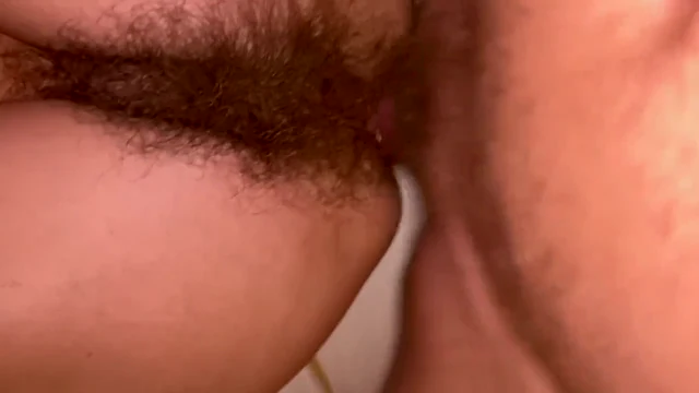 Super Hairy MILF do Anal and Squirt a Lot Hairy Sara